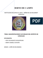 Cuaderno de Campo