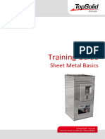 TopSolid TG Design Sheet Metal Basics v7 12 Us