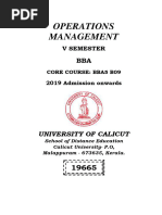 SLM - 19665-Bba - Operations Management