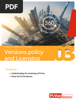 Module 03 - Versions Policy and Licensing