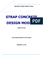 Strap Concrete Design Module - Heb