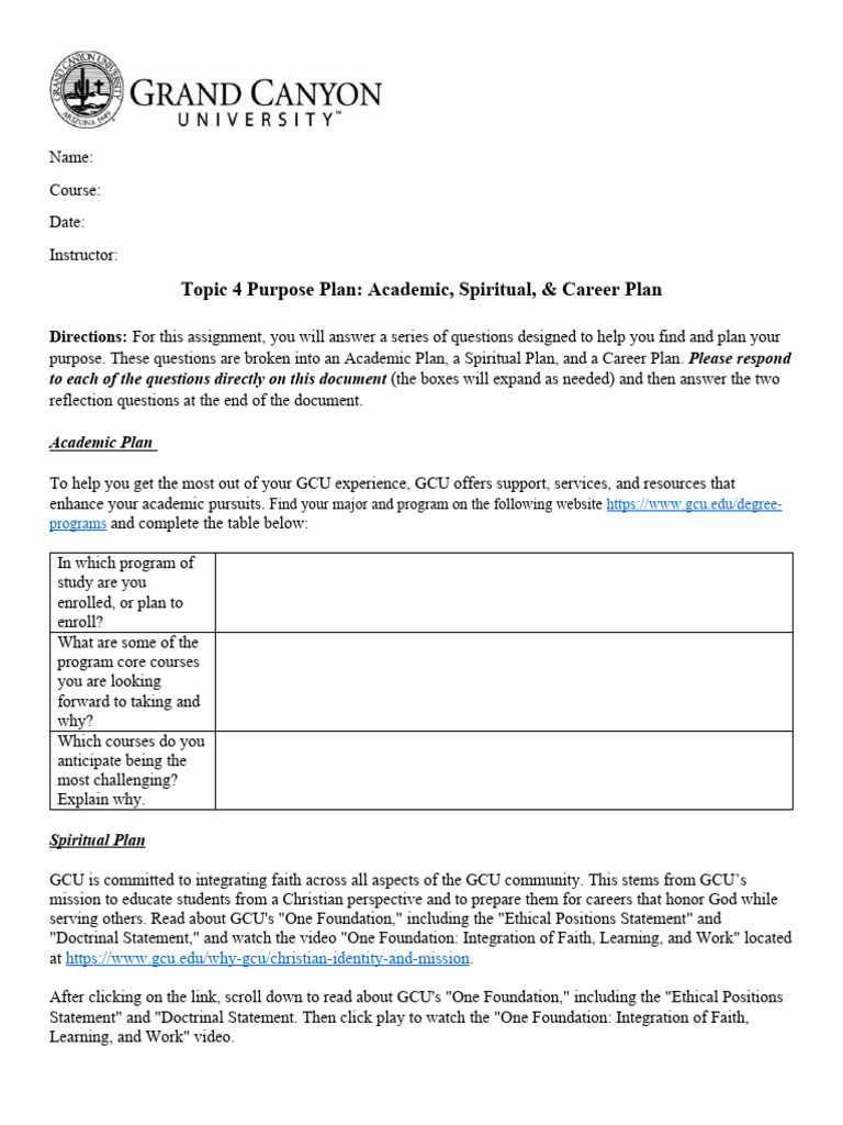 UNV 103 RS T4 - PurposePlan - Online | PDF | Cognition | Learning