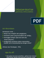 Kecerdasan Buatan: (Artificial Intelligence)