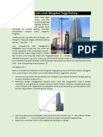 Penerapan Trigonometri Untuk Mengukur Tinggi Gedung