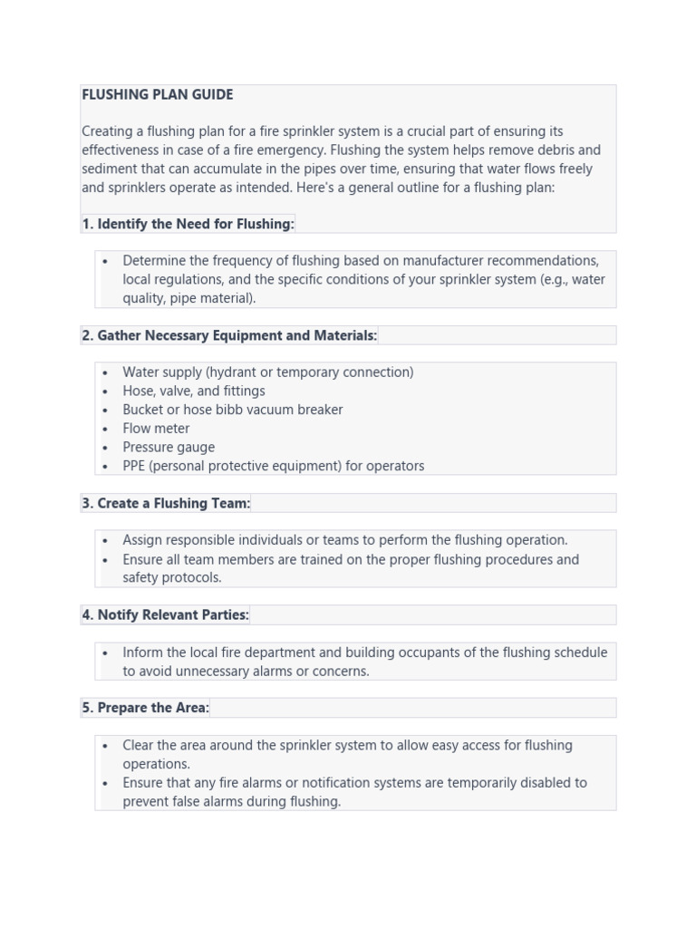 FLUSHING PLAN GUIDE & WELDING PROCEDURE GUIDES | PDF | Welding ...