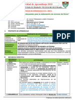 A.3-BIM - III - VI Ciclo - GLORIA 2023 - 21.08.2023 - Tecnica Artesanal Corona Flores