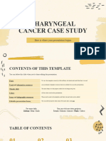 Pharyngeal Cancer Case Study by Slidesgo
