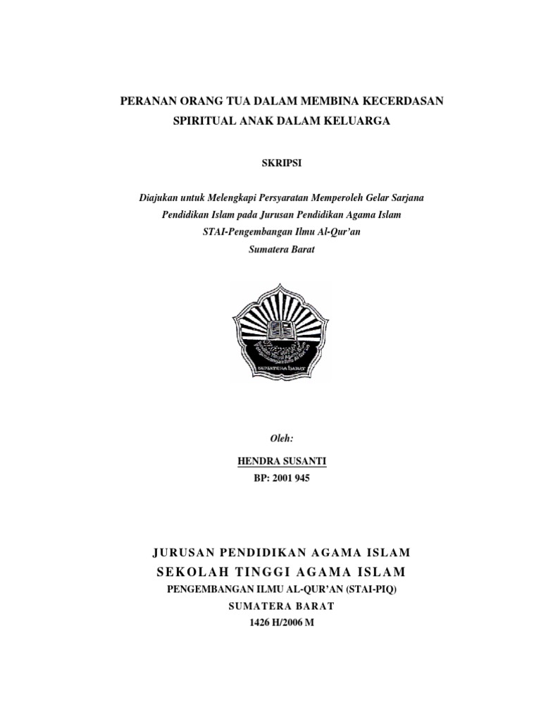 Contoh Skripsi Bab 1 Pendidikan Agama Kristen Ide Judul Skripsi Universitas