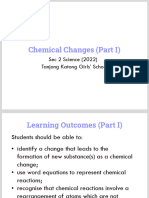 11 Chemical Changes Part I (Student's Copy)