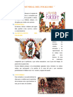 Día Mundial Del Folklore