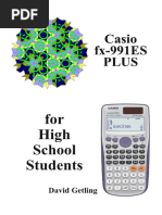 Casio fx-911ES PLUS For High School Students