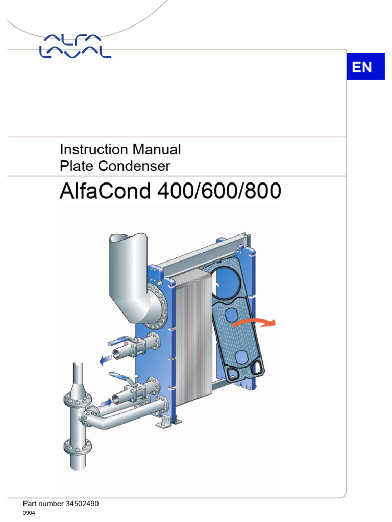 Instruction Manual Alfacond en | PDF | Valve | Corrosion