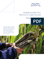 Multiple Benefits From Alfacond in Sugar Process - Case Story - en 2