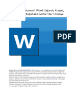 Pengertian Microsoft Word