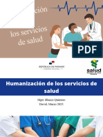 Humanización de Los Servicios de Salud