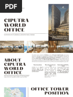 Architectural Acoustics Analysis On Ciputra World Office