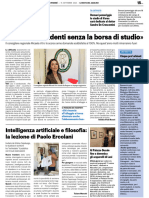 Vitri: "Duecento Studenti Senza Borsa Di Studio" - Il Resto Del Carlino Del 15 Settembre 2023