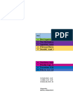 Jadwal Dinas September 2023