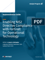 Enabling NIS2 Directive Compliance With Fortinet For Operational Technology