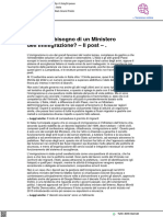 Avremmo Bisogno Di Un Ministero Per L'immigrazione? - Il Post, 15 Settembre 2023