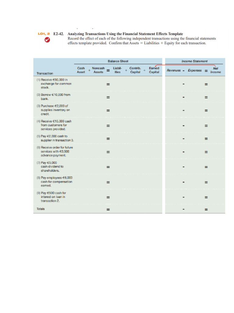 E2-42, E2-45, P2-55 Cases and Their Solutions | PDF