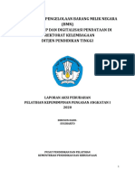 Optimalisasi Pengelolaan Barang Milik Negara (BMN) Melalui Sop Dan Digitalisasi Pendataan Di Direktorat Kelembagaan Ditjen Pendidikan Tinggi