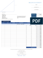 IC Billing Statement 8552