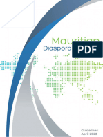 Guidelines - Mauritius Diaspora 2024