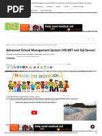 Advanced School Management System (VB - NET and SQL Server) - Free Source Code Projects and Tutorials