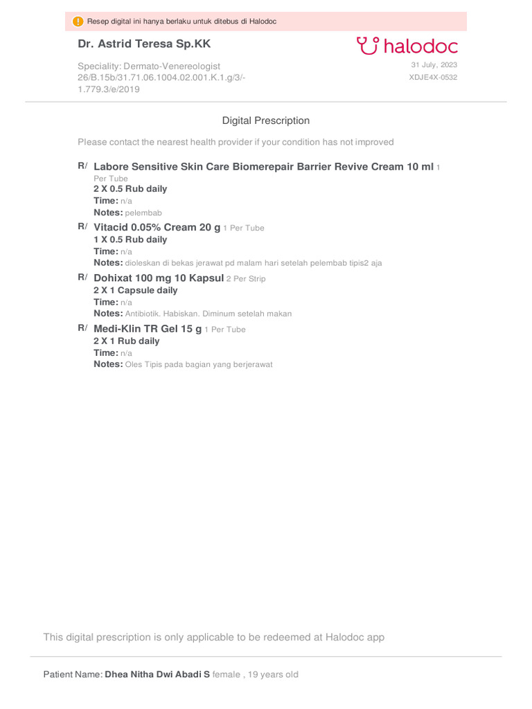 Prescription | PDF