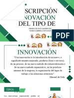 Tipos de Innovación