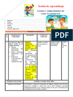 2do Grado Material Día 5 Com Leemos y Comprendemos Un Texto La Primavera - Refuerzo Escolar Unidad 7 Semana 3