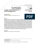 Fearn 2023 The End of The Experiment The Energy Crisis Neoliberal Energy and The Limits To A Socio Ecological Fix