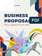Proposal Glory Sport Center