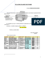 Simulacro Examen de Word