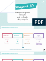 Principais etapas da formação e da evolução do Português