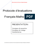 Francais Maths Mi Ce2 Dieppe 2015 Prof