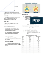 Heat Transfer and Calorimetry Notes