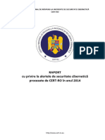 Raport Alerte Cert Ro 2014