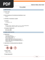 MSDS Toluene