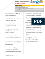 FICHA DE TRABAJO-CONTEO DE NUMEROS - 4to. - E. T.