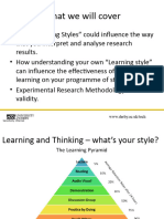 Learning Styles