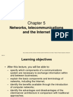 Chap 5 - Networks Telecoms and Internet