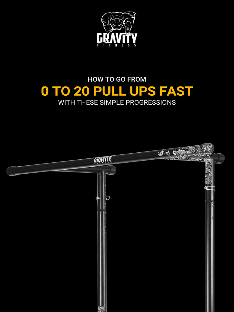 How to go from 0 to 20 pull ups fast with these simple progressions