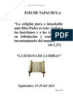 Semana de La Biblia 2023