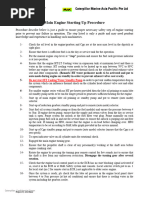 MaK Main Engine Starting Up Procedure Rev3