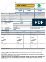 Form Surat Izin Kerja