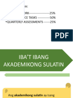 Ibat Ibang Akademikong Sulatin