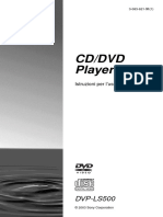 CD/DVD Player: DVP-LS500
