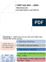 PPT Triết học MLN Chương 1, 2.